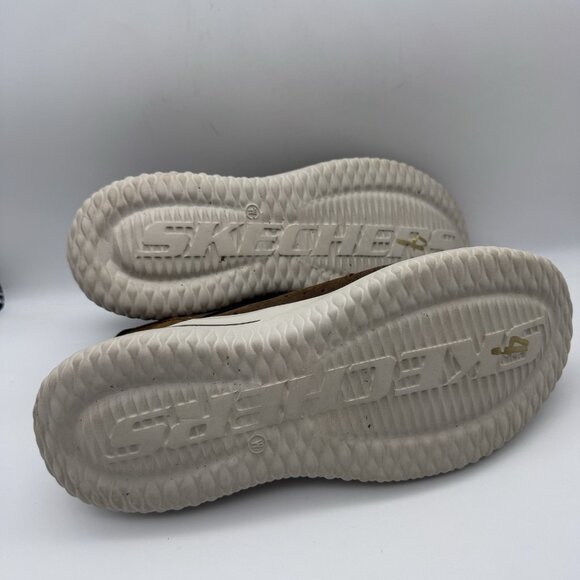 Skechers Delson 3.0 Cicida Mens 12 Slip On Sneakers Brown Athletic 210238 Shoes - Picture 9 of 9